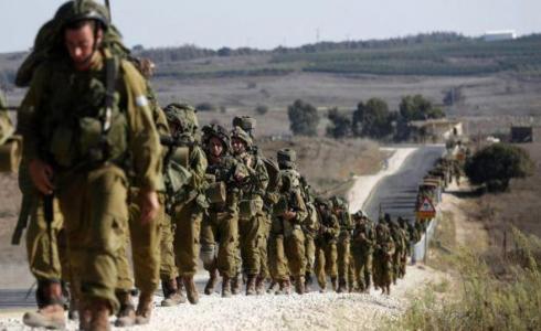 الجيش الإسرائيلي قرب غزة -ارشيف-