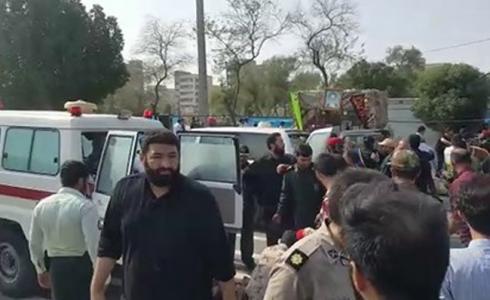 قتلى وجرحى في هجوم في منطقة الأهواز جنوب إيران