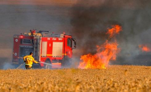 حرائق غلاف غزة - أرشيفية