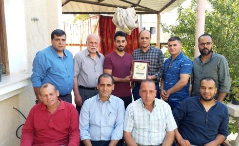 "المكتب الحركي للصحفيين" يزور امين سر وسط خان يونس وعضوي قيادة إقليم الشرقية