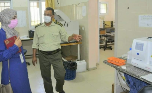 جولة تفقدية للخدمات الطبية العسكرية