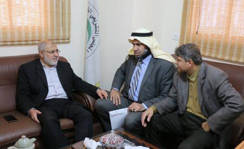 النائب نصار يستقبل رئيس لجنة العشائر في لجنة الاصلاح بمنطقة الزيتون