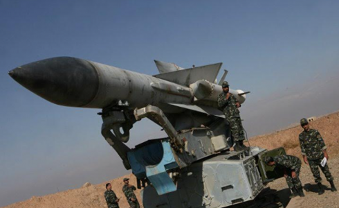 الدفاعات الجوية السورية - إرشيفية