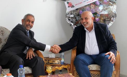 اللواء ابو نعيم يستقبل سفير دولة جنوب افريقيا