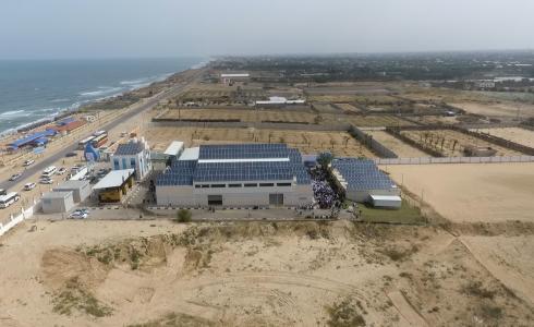 إيقاف ضخ المياه العادمة للبحر في محافظة شمال غزة