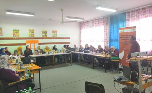 ورشة عمل حول حقوق النساء 