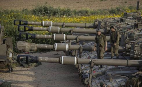 جيش الاحتلال الإسرائيلي على حدود غزة