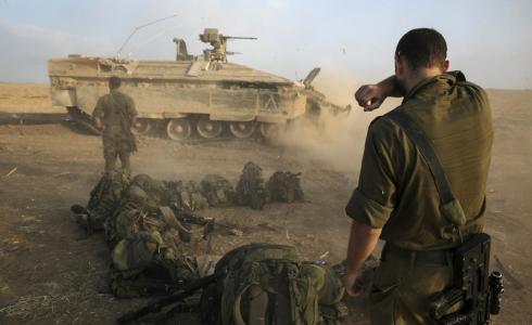 جنود إسرائيليون على حدود غزة -ارشيف-