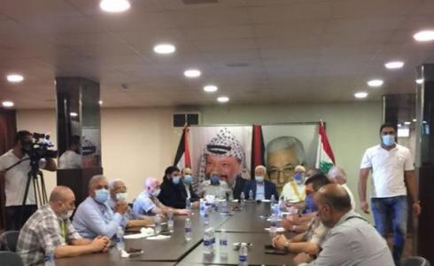 اجتماع هيئة العمل الفلسطيني المشترك في لبنان