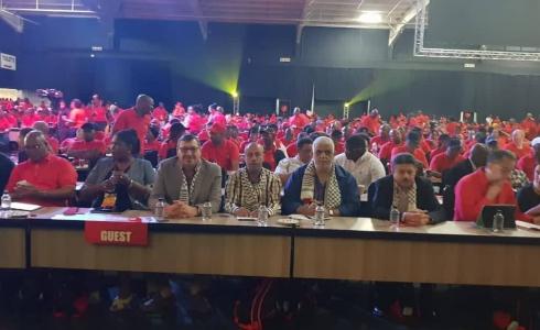 الاتحاد العام لنقابات العمال يشارك في مؤتمر "الكوساتو" في جوهانسبرغ