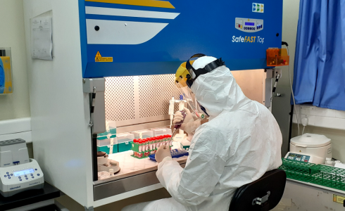 مختبرات فحص كورونا