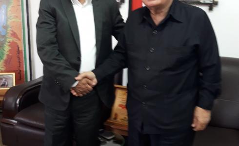 ابو هولي يتسلم منصب رئيس دائرة شؤون اللاجئين في فلسطين