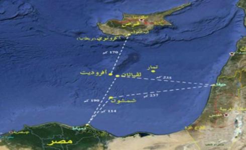 خط الغاز بين مصر وقبرص