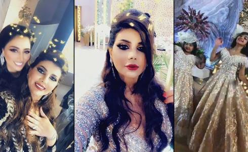 حفل زفاف ابنة الفنانة الكويتية إلهام الفضالة