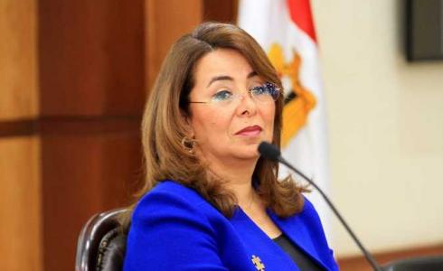 وزيرة التضامن الاجتماعي غادة والى