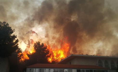 حرائق لبنان