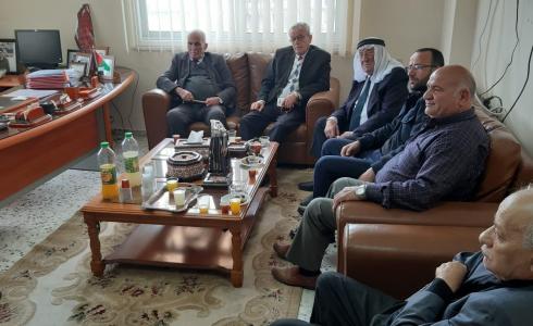 البرديني يستقبل وفداً من كبار وجهاء عشائر القدس