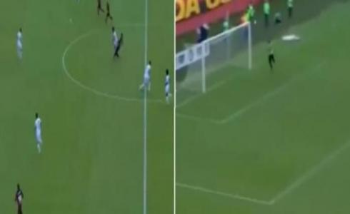 نجم برازيلي يُسجل هدفا من منتصف الملعب