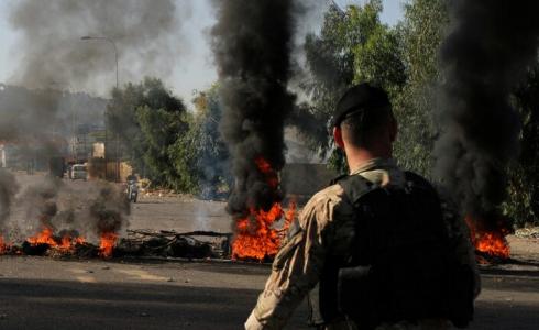 قطع الطرقات في لبنان - ارشيفية