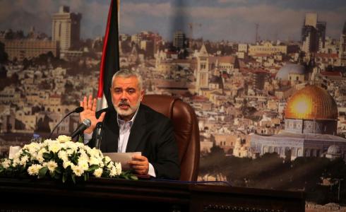 اسماعيل هنية - ريس المكتب السياسي لحركة حماس