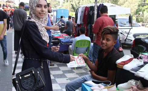 فريق شبابي ينظم حملة توعوية لمقاطعة الاحتلال وسط غزة