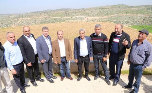 وزارة الزراعة في جولة تفقدية لمحافظة قلقيلية