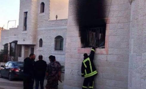 اعتقال قاصر بتهمة إحراق مدخل في القدس