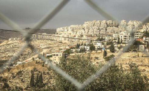 سلطات الاحتلال تستمر في التوسع الاستيطاني في الأراضي الفلسطينية