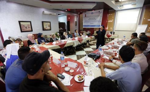ورشة الحساسية الجندرية في التقارير الصحفية