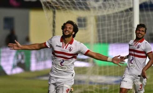 مدافع الزمالك محمود علاء