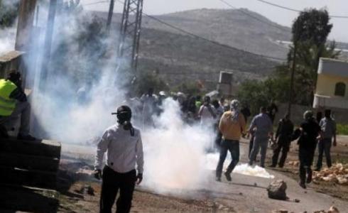 إصابات بالاختناق في مواجهات مع الاحتلال جنوب جنين  ارشيف
