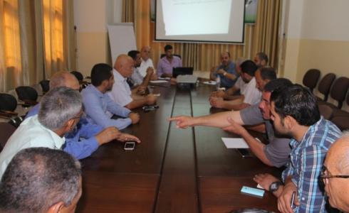 "الزراعة" تناقش الشروط الفنية لتشغيل معاصر الزيتون