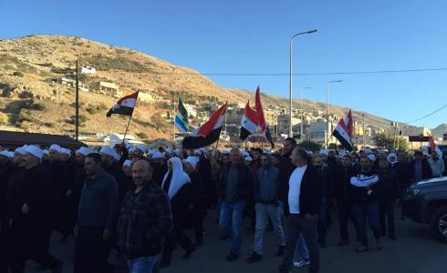 إضراب عام في الجولان رفضا للانتخابات