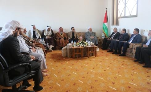 المجلس العلمي يستقبل وفداً من جامعة القدس المفتوحة فرع خان يونس