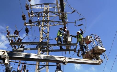 صيانة خط كهرباء