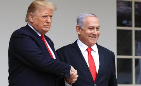 نتنياهو وترامب - الادارة الامريكية قد توقف خطة الضم الاسرائيلية