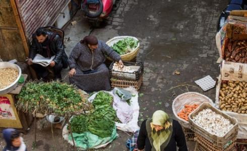 في سوق بالقاهرة