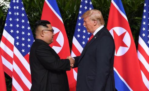 ترامب وزعيم كوريا الشمالية
