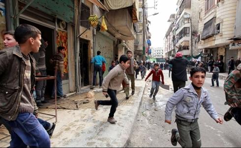 حلب: يهربون فور سماعهم هدير محركات الطائرات