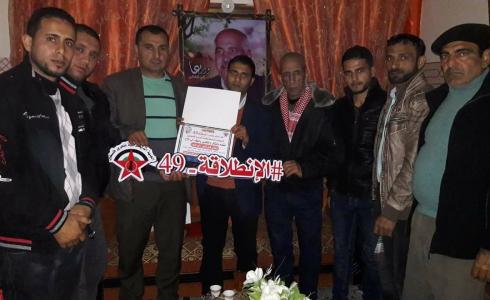 الديمقراطية تزور مجالس عائلات الشجاعية