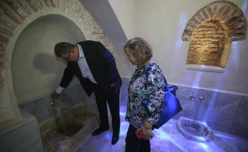 أبو كشك يتفقد مشروع حماية الموروث الثقافي في القدس