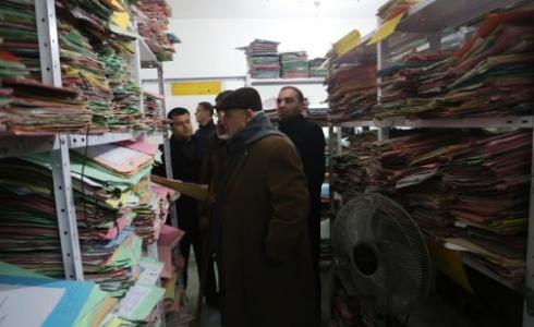 صورة من الجولة للنائب العام بغزة