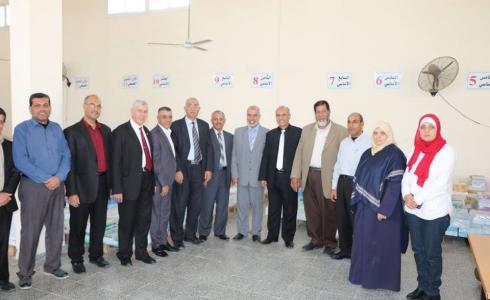 وفد من وزارة التعليم برام الله