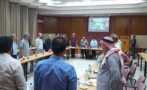 اجتماع مشترك بين غزة والضفة لشبكة المنظمات الأهلية