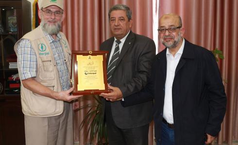 جامعة الأقصى تستقبل وفدا من الصندوق الفلسطيني