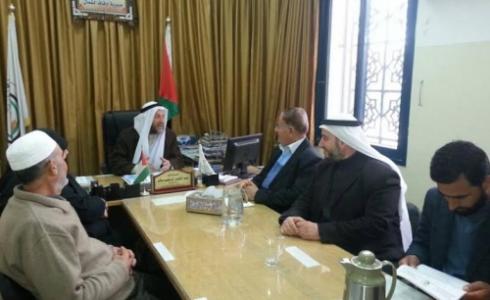 نواب الشمال يتفقدون مديرية أوقاف الشمال
