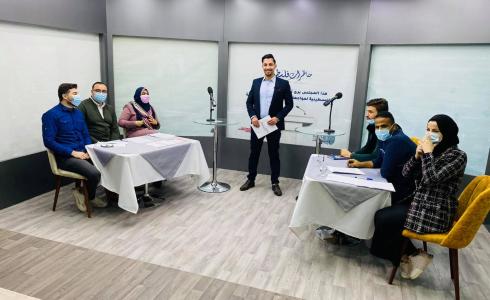 مناظرة تلفزيونية عقدتها مؤسسة فلسطينيات - غزة 