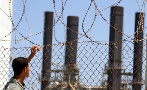 محطة توليد الكهرباء في قطاع غزة
