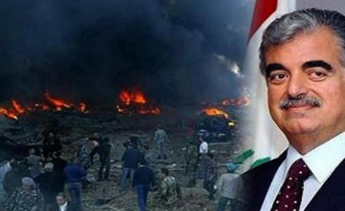 مكان اغتيال الرئيس اللبناني السابق رفيق الحريري