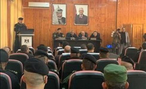 محافظة قلقيلية تكرم مدراء أجهزتها الأمنية السابقين